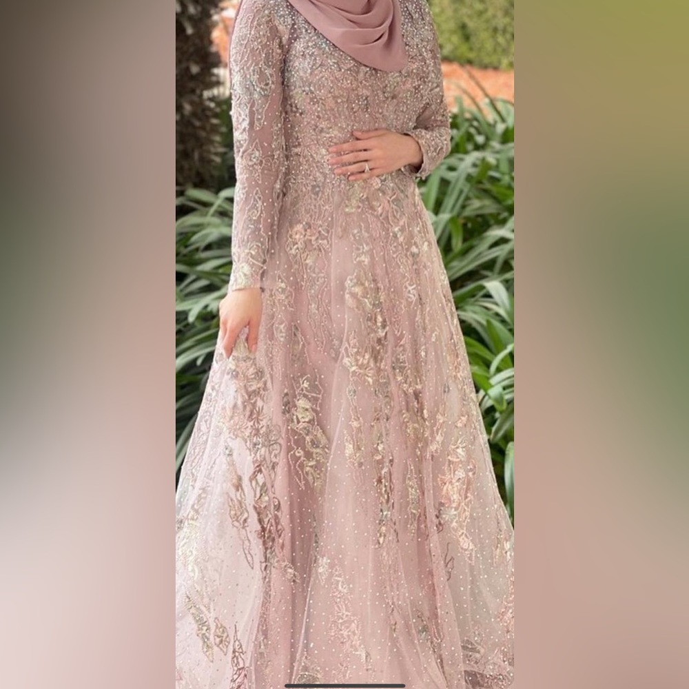Pink lara gown
